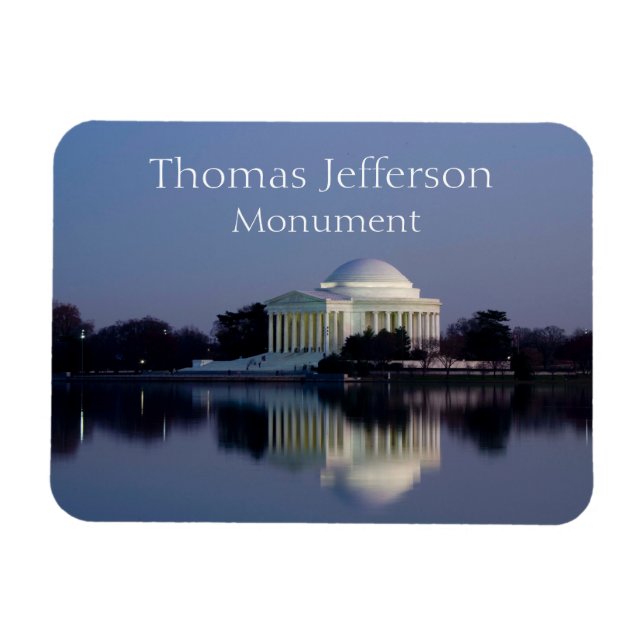 Thomas Jefferson Memorial, Washington, DC Magnet (Horisontell)