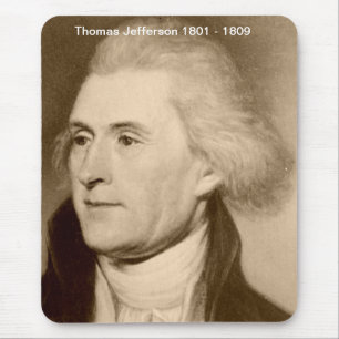 Thomas Jefferson Mousepad Musmatta