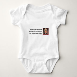 Thomas Jefferson On Democracy T Shirt