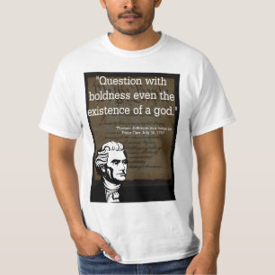 Thomas Jefferson på religion i regering Tee Shirt