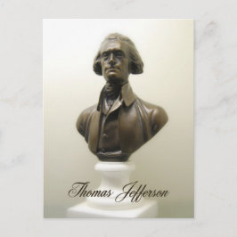 Thomas Jefferson Postcard Vykort