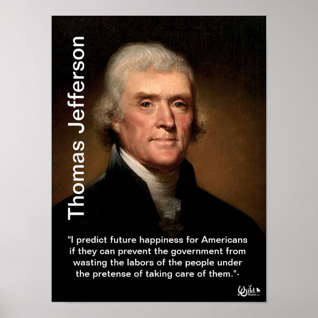 Thomas Jefferson Poster (Framsidan)
