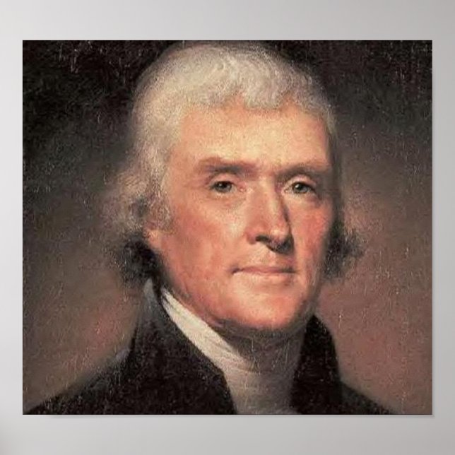 Thomas Jefferson Poster (Framsidan)