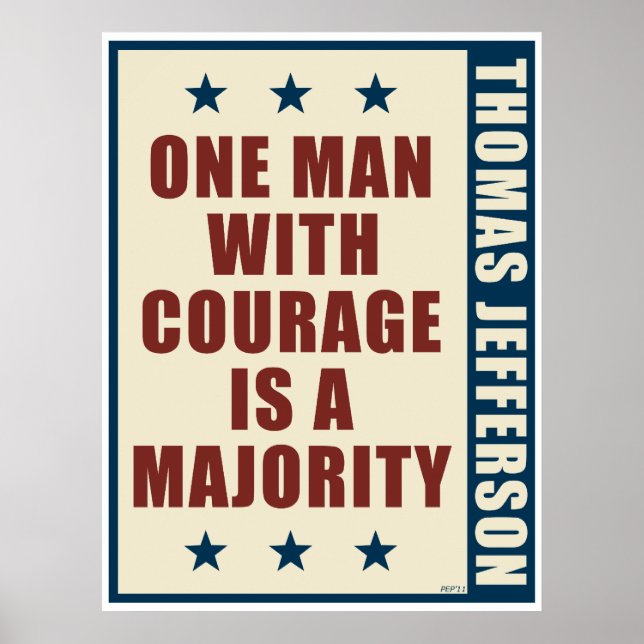 Thomas Jefferson Poster (Framsidan)