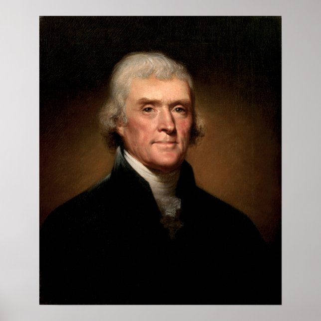Thomas Jefferson Poster (Framsidan)