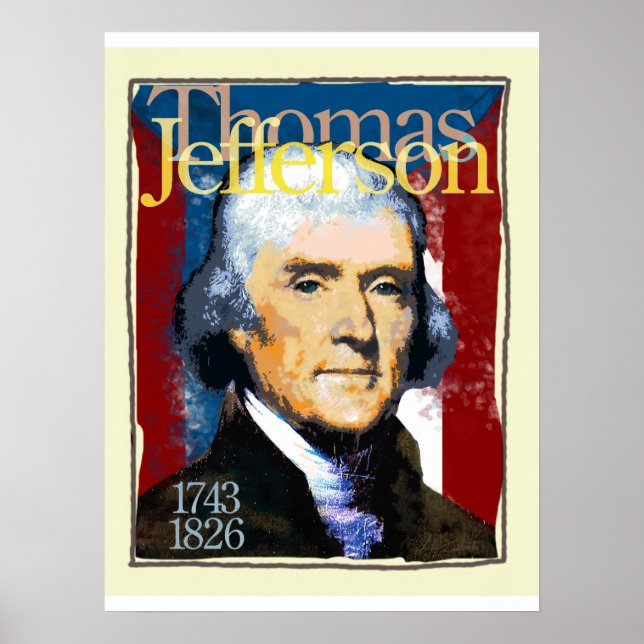 Thomas Jefferson Poster (Framsidan)
