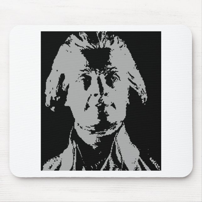 Thomas Jefferson silhouette Musmatta (Framsidan)