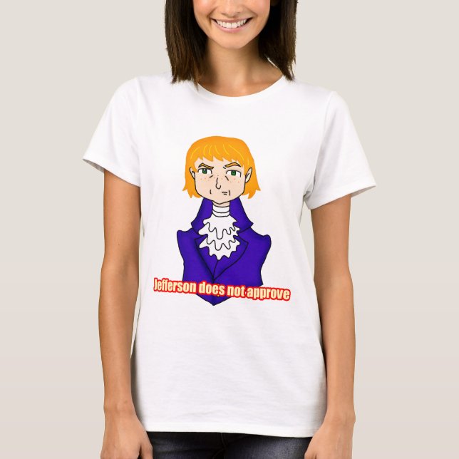 Thomas Jefferson T-shirt (Framsida)