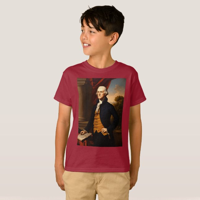 Thomas Jefferson T Shirt (Hel framsida)