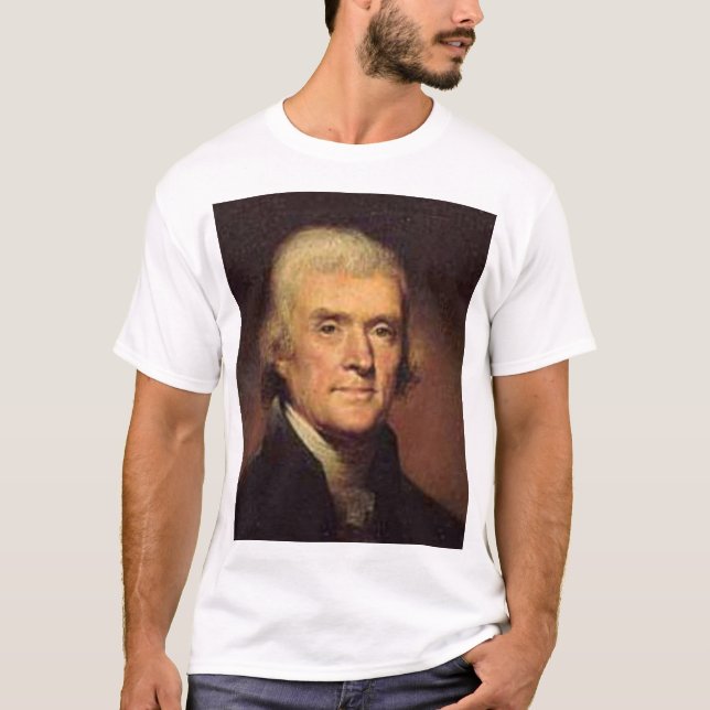 Thomas Jefferson T-shirt (Framsida)