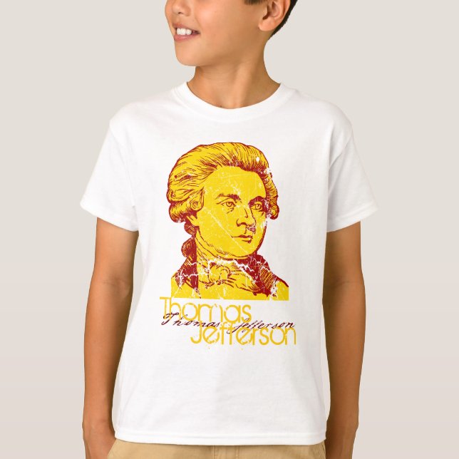 Thomas Jefferson T-Shirt (Framsida)