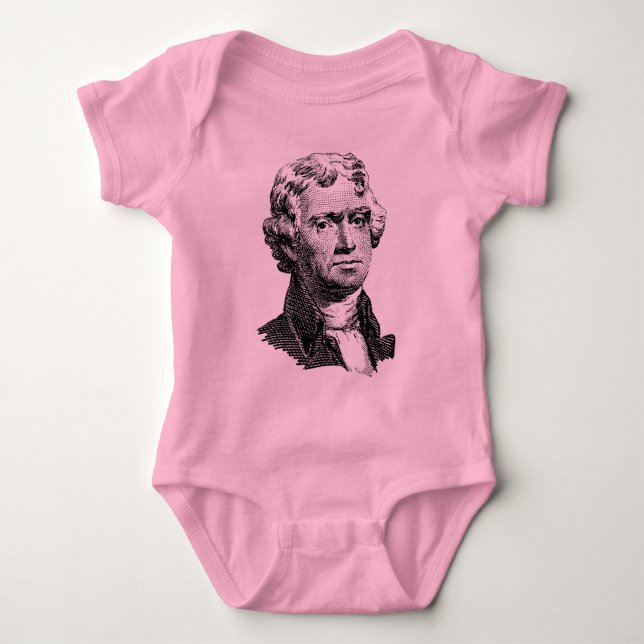 Thomas Jefferson Tee Shirt (Framsida)