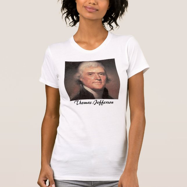 Thomas-Jefferson Tee Shirt (Framsida)