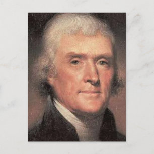 Thomas Jefferson Vykort