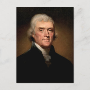 Thomas Jefferson Vykort
