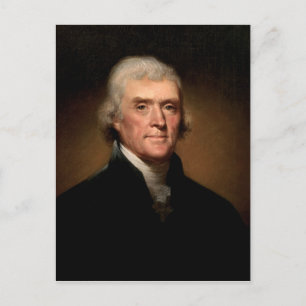 Thomas Jefferson Vykort