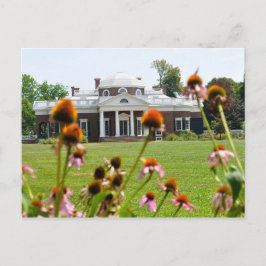 Thomas Jeffersons Monticello Vykort