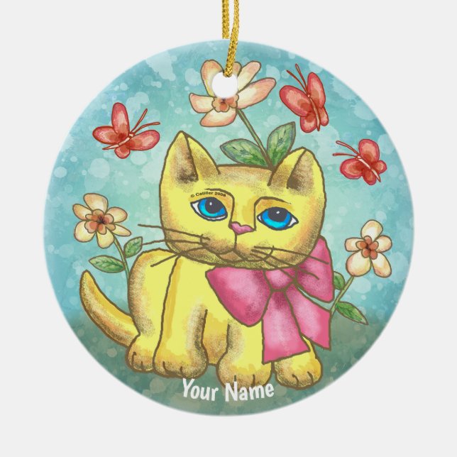 Thomas Kitten Cat Ornament (Framsidan)