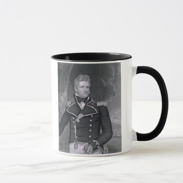 Thomas Macdonough (1783-1825) som inristas av John Mugg (Höger)