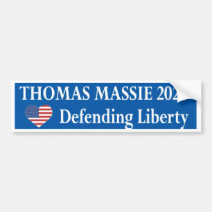 Thomas Massie 2028 Bildekal