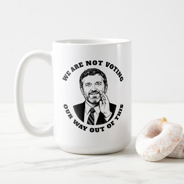 Thomas Massie Rösta  Kaffemugg (Med munk)