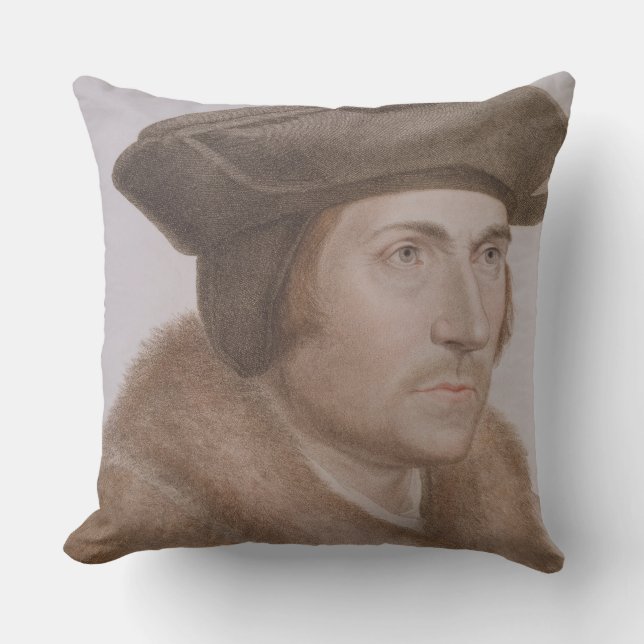 Thomas mer, Lord inristade Kansler (1478-1535) Kudde (Framsida)