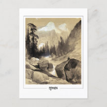 Thomas Moran #133 - vykort för konst