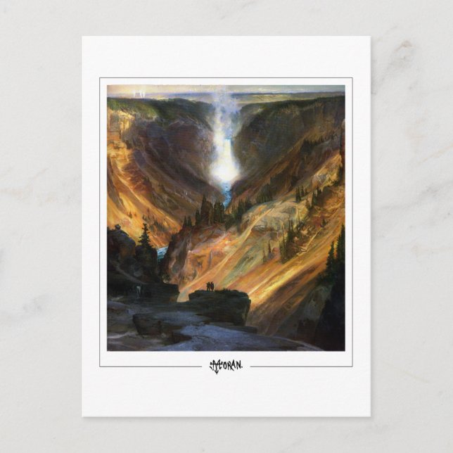 Thomas Moran #134 - Finkonst Vykort (Framsida)