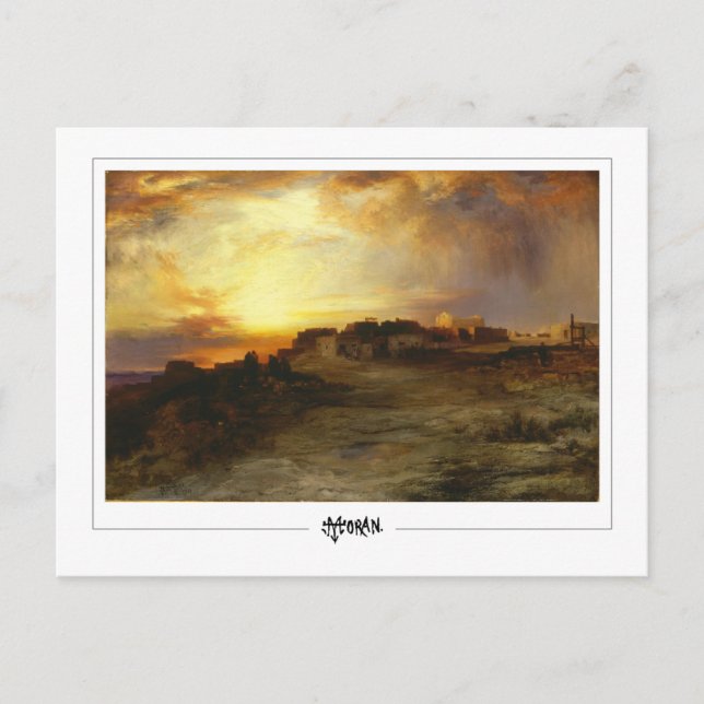 Thomas Moran #157 - Finkonst Vykort (Framsida)