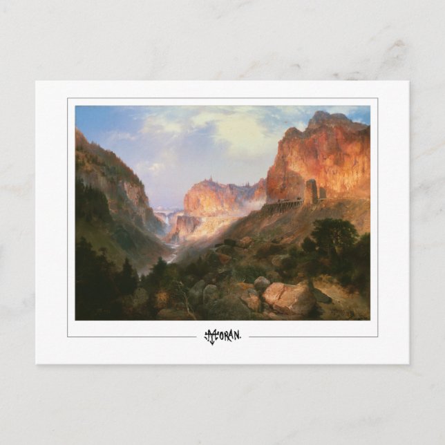 Thomas Moran #161 - Finkonst Vykort (Framsida)