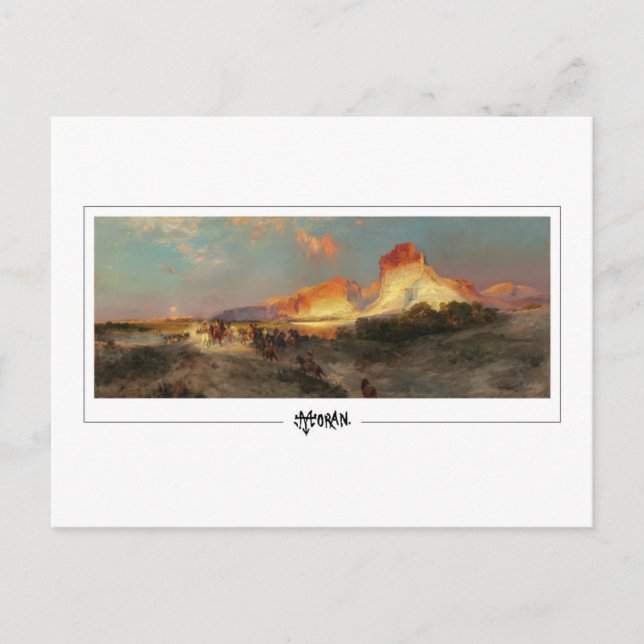 Thomas Moran #183 - Finkonst Vykort (Framsida)