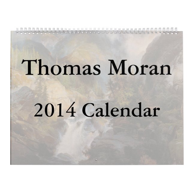 Thomas Moran 2014 Kalender (Omslag)