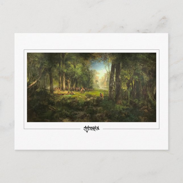Thomas Moran #20 - Finkonst Vykort (Framsida)