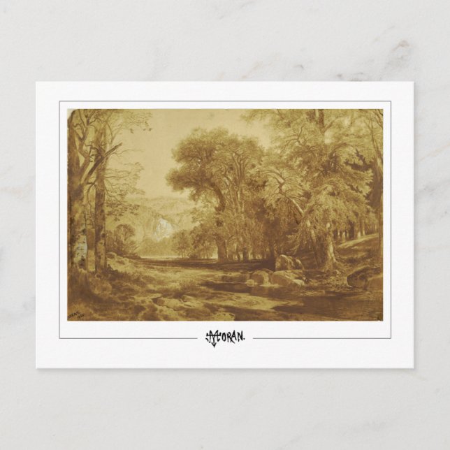 Thomas Moran #210 - Finkonst Vykort (Framsida)