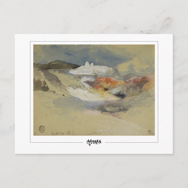 Thomas Moran #32 - Finkonst Vykort (Framsida)