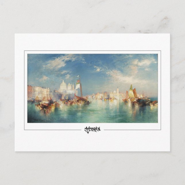Thomas Moran #346 - Finkonst Vykort (Framsida)