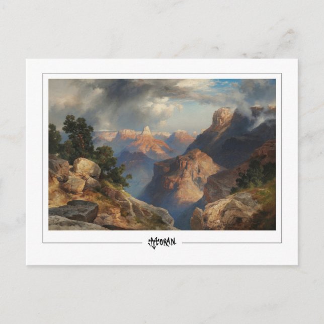 Thomas Moran #352 - Konst Vykort (Framsida)