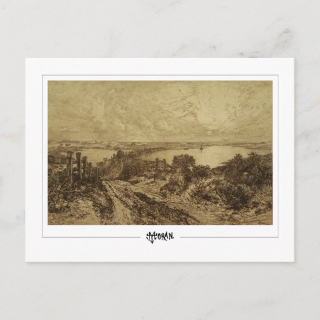 Thomas Moran #35 - Finkonst Vykort (Framsida)