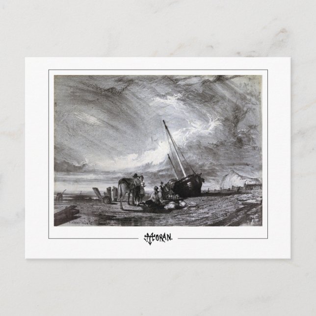 Thomas Moran #41 - Finkonst Postkort Vykort (Framsida)