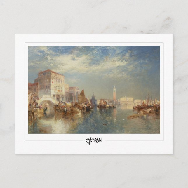 Thomas Moran #421 - Finkonst Vykort (Framsida)