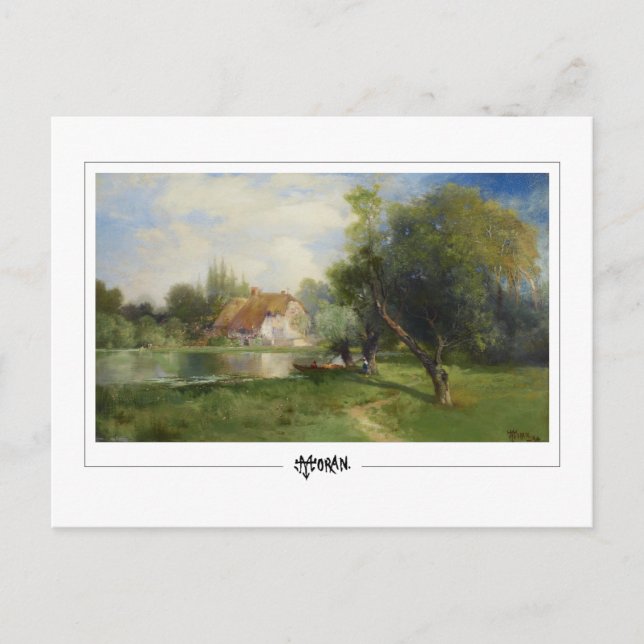 Thomas Moran #451 - Konst Vykort (Framsida)