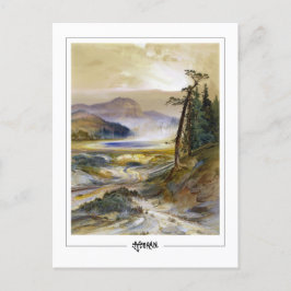 Thomas Moran #4 - vykort för konst