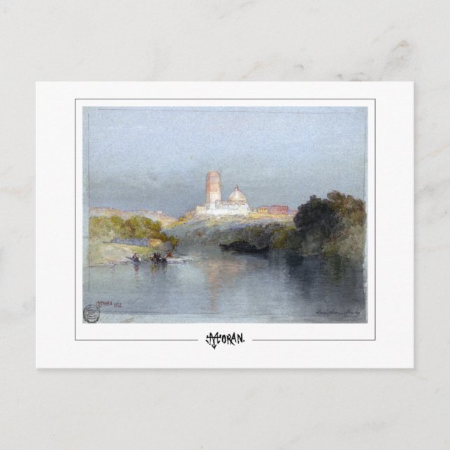 Thomas Moran #59 - Fine Art Postcard Vykort (Framsida)