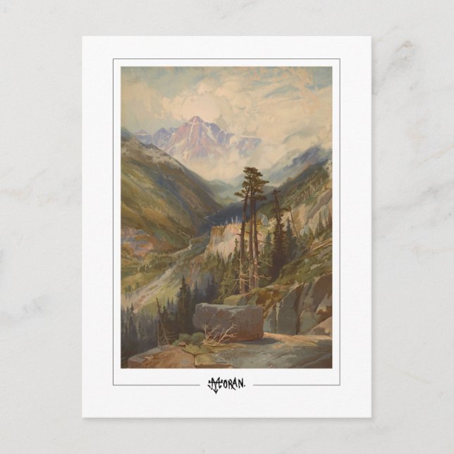 Thomas Moran #79 - Finkonst Vykort (Framsida)