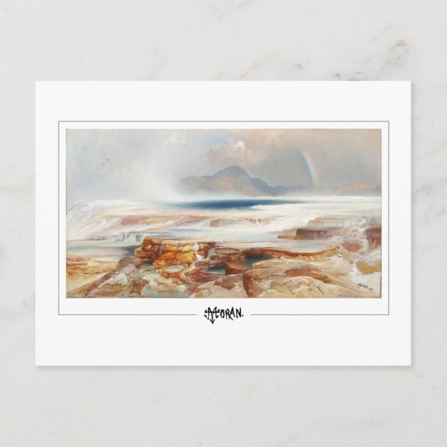 Thomas Moran #8 - Finkonst Vykort (Framsida)