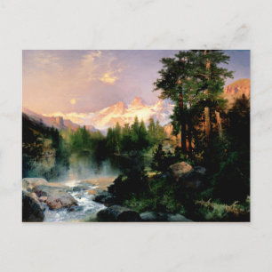 Thomas Moran art, de tre tonerna Vykort