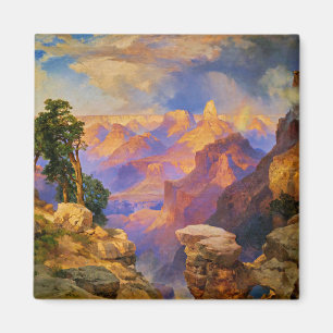 Thomas Moran art, Grand Canyon med Rainbow Magnet