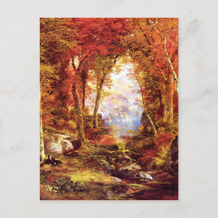 Thomas Moran - bra konst under Träd Vykort