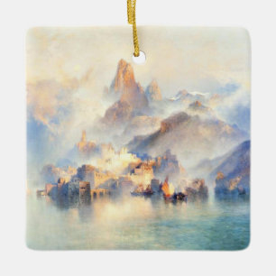 Thomas Moran - Dream City Julgransprydnad Keramik