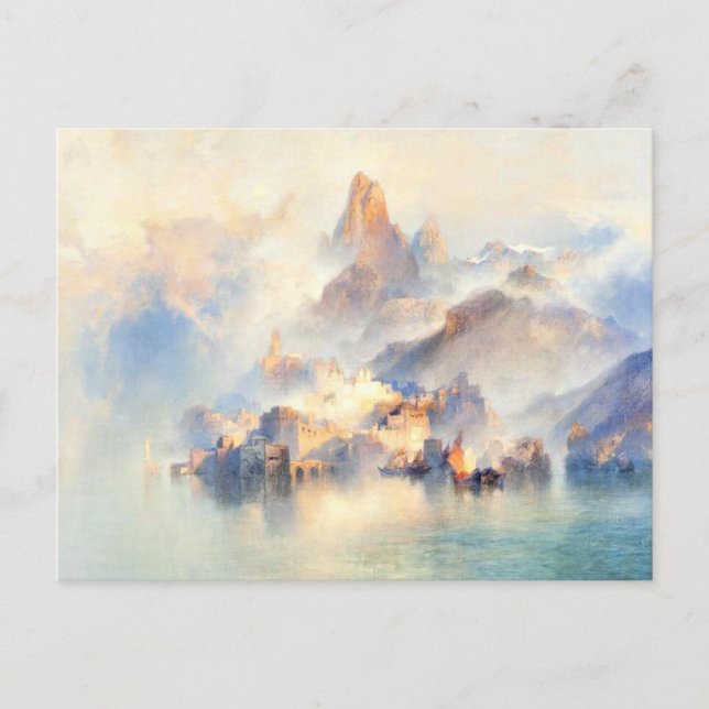 Thomas Moran - Dream City Vykort (Framsida)